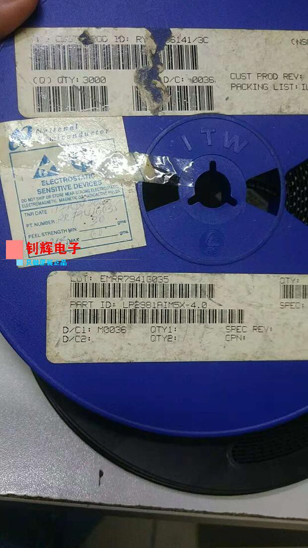 LP2981AIM5X-4 0 SOT23-5 150mA regulator 4 0V output new spot