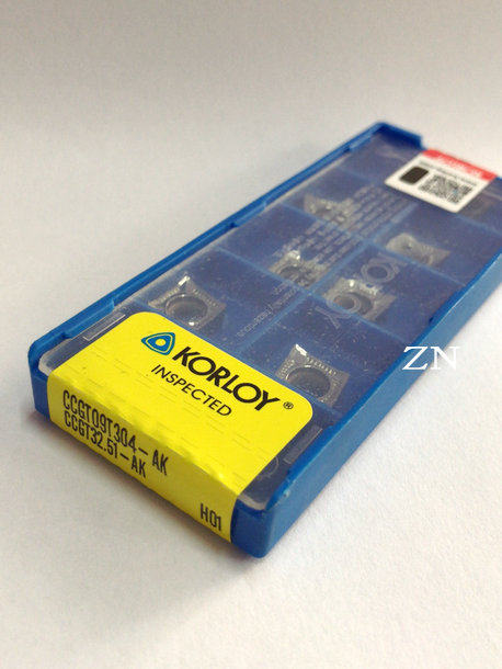 Imported Korea KORLOY Chloe CCGT09T302 04 08AK H01 aluminum with blade