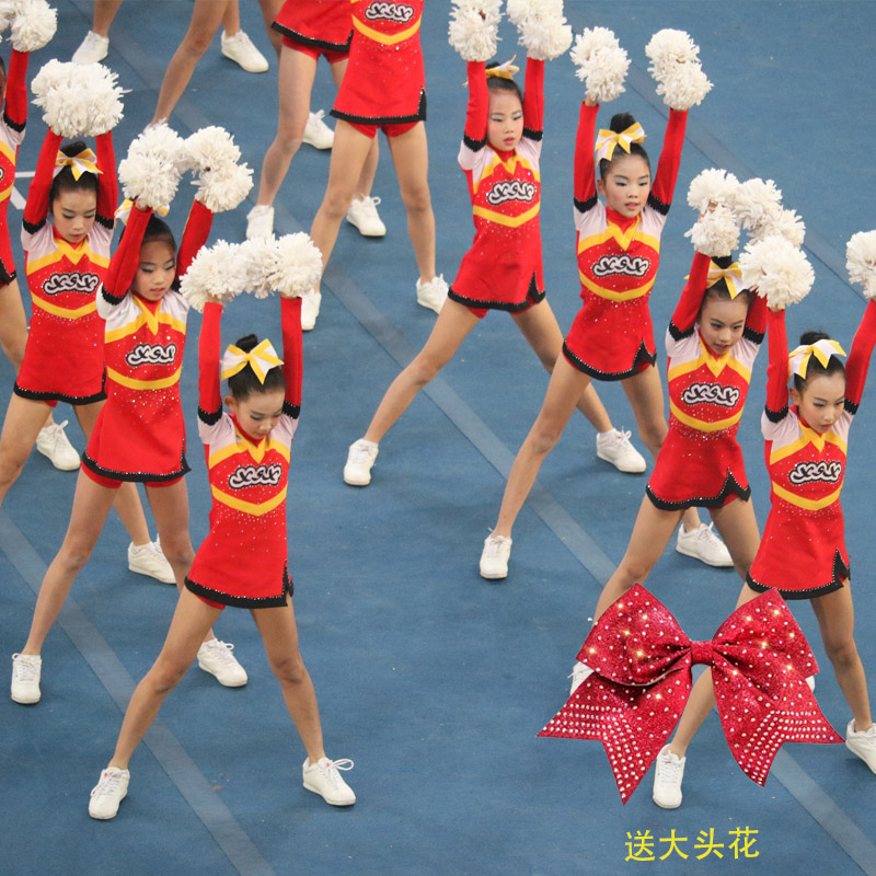 Custom-made cheerleading competition clothing cheerleading performance clothing competitive aerobics clothing dance clothing 19 new products for women and men