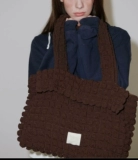 Вместительная и большая сумка на одно плечо, Южная Корея