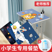 Elementary School Dining Mat Waterproof Anti-Oil Cartoon Children Table Mat 1st Grade Meal Cloth Foldable Heat Insulation Lunch Mat