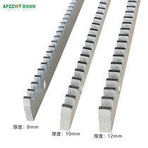 Lingjun sliding door machine rack special door opener high quality 304 stainless steel anti-rust gear 8 10 12MM