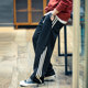 Spring straight-leg sweatpants men's trendy brand large size drape pants American trousers sweatpants men's spring and autum pants pants trendy trendy