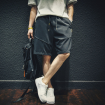 Summer Thin sports shorts Mens loose Chains Big code 50% Pants Fat plus Fat Plus Casual Mid Pants