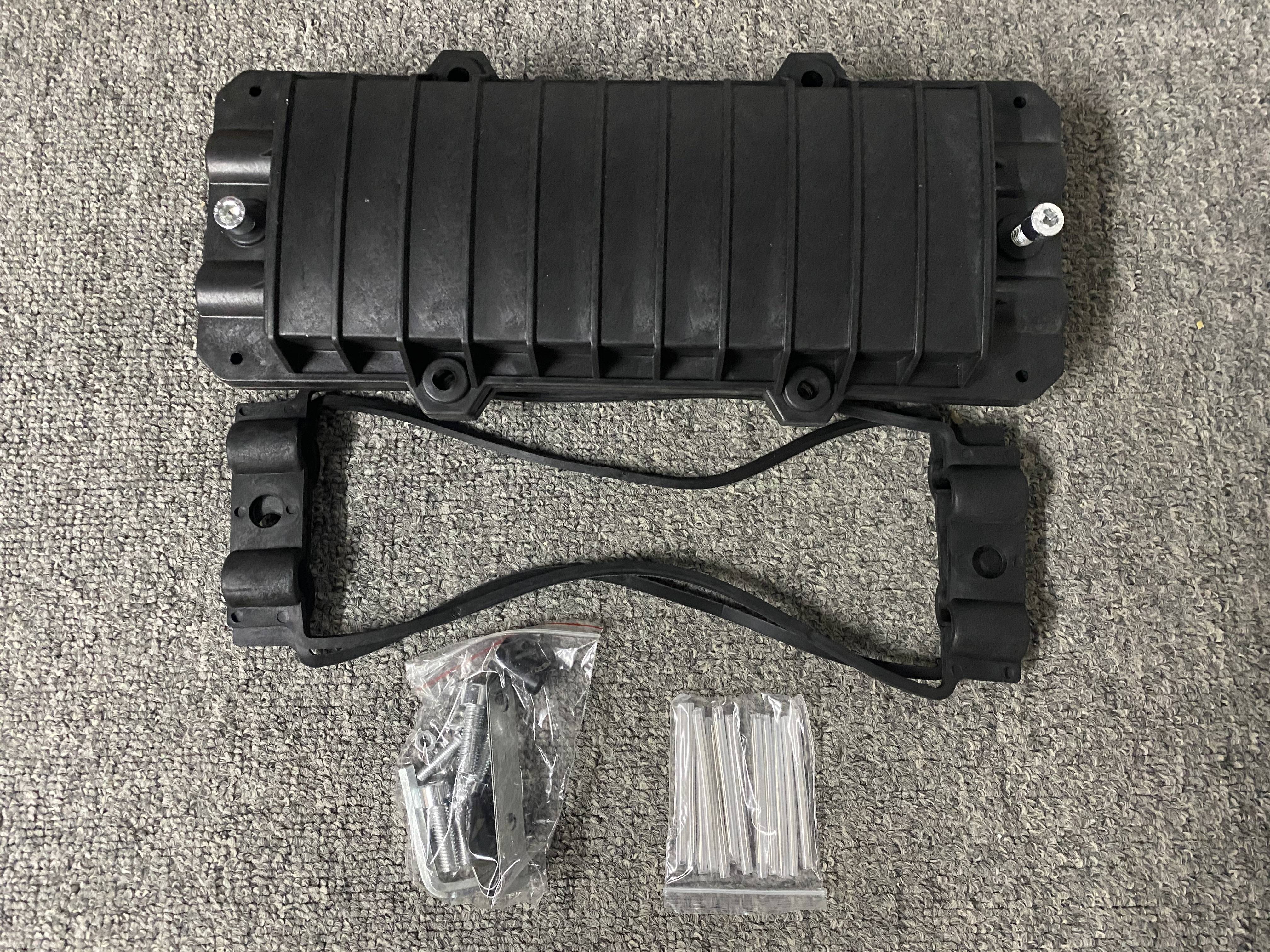 12 Core 2 in 2 Out Optical Fiber Continuous Kit Optical Fiber Joint Box 
