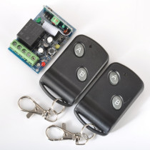 12V single-way wireless remote control switch with butterfly 2-button wireless remote control 433M single-way remote control