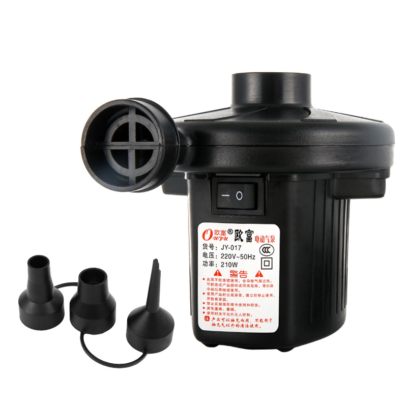 The swimming ring inflatables the inflator pump for the air