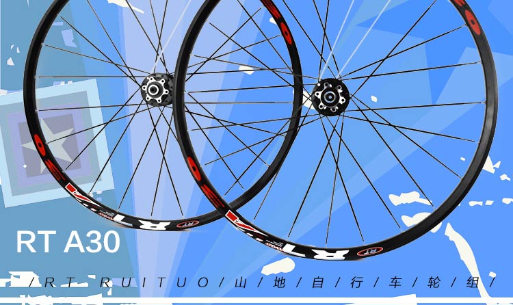Roues de vélo Mountain Bike RTRITECH 26 pouces - Ref 2367217 Image 7
