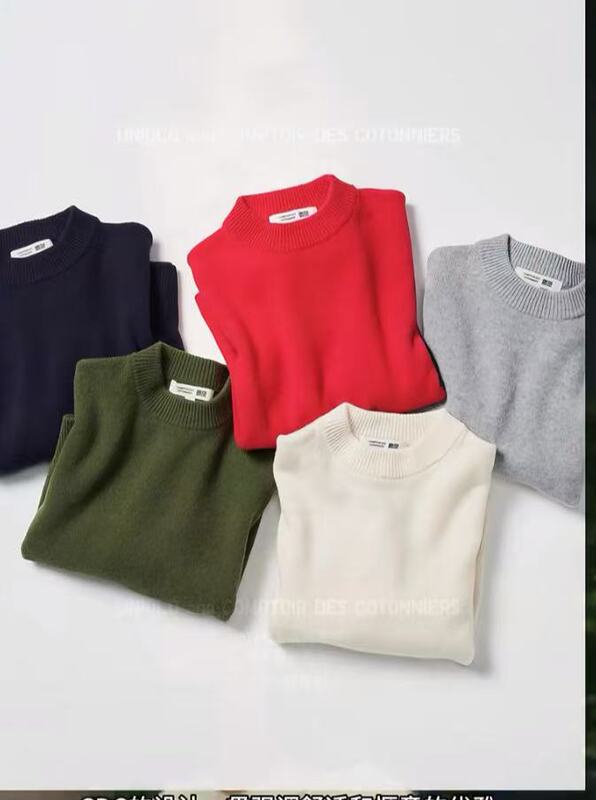 Clearance Sale Uniqlo Collaboration/ Women's Soft Merino Wool Half-Turtleneck Knit Sweater/ Sweater 480026 Clearance Sale Uniqlo Collaboration/ Women's Soft Merino Wool Half-Turtleneck Knit Sweater/ Sweater 480026