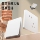Розетка Hongyan switch socket флагманский магазин Тип 86 розетка с пятью отверстиями пористая бытовая панель скрытого настенного выключателя X5 белого цвета mini 1