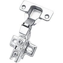 Old 2-hole adjustment spring hydraulic iron furniture hinge damping cupboard wooden cabinet door hinge full cover no lid fixed