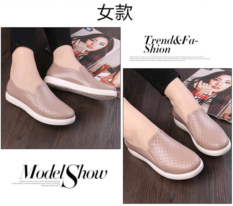 Mùa hè nước giày nam mưa khởi động mô hình thời trang thấp để giúp chống trượt không thấm nước ngắn ống cao su giày nhà bếp đặc biệt đầu bếp giày làm việc giày nam chống nước