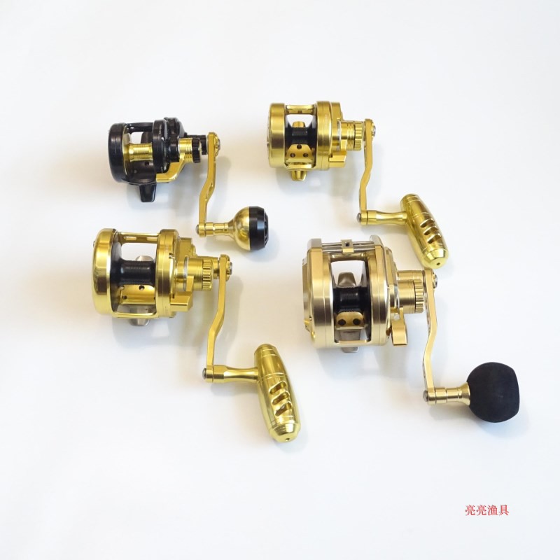 Small Golden Bull Drum Wheel Slow Rocking Iron Plate Wheel Deep-sea South Oil Drum Wheel Tug Fishing Wheel Sea Fishing Wheel Sea Fishing Wheel Small Golden Bull Drum Wheel