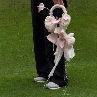 Nischen-high-end-schleifenstrauß, fertige kunstblume, praktisches geschenk, hochzeitsgeschenkidee für die beste freundin