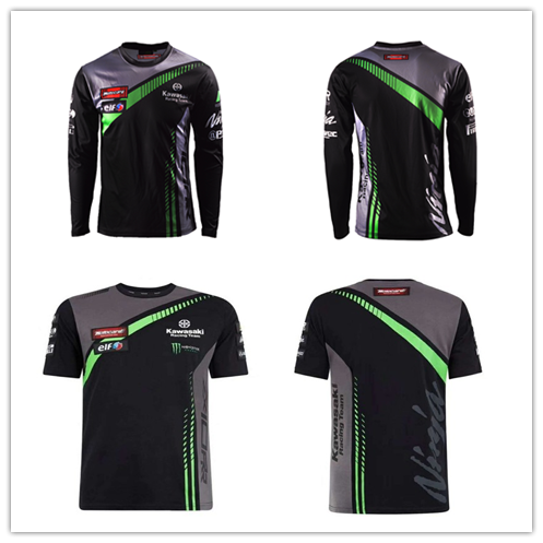 Kawasaki speed drop drier coat Summer off - road motorcycle suit long - sleeved short - sleeved mountain bike cycling suit