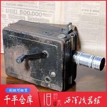 Western Antique American 1929 Vintage Derey Devry 35mm 35mm Film Hand Crank Movie Camera