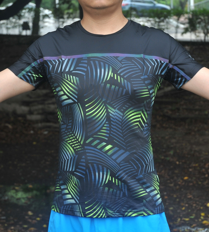 Speed Dry Elastic Casual Fitness Short Sleeve T-shirt Neutral