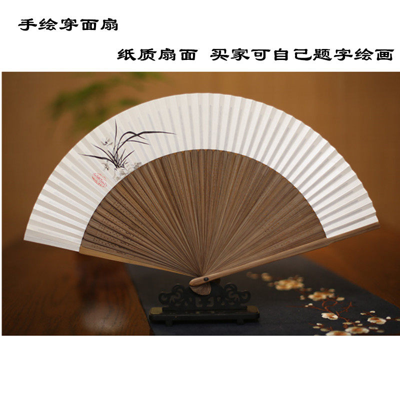 中国美術 中国古玩 紙扇子 書道 乙丑年作 楓橋夜泊 中国美術 中国古玩 紙扇子 書道 乙丑年作 楓橋夜泊 中国美術 中国古玩