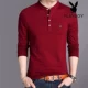 Đặc biệt hàng ngày Playboy mùa hè nam dài tay cotton mỏng thể thao giản dị Áo sơ mi POLO nam phù hợp với áo thun áo thun 3 lỗ nam