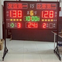 Stadium Basketball Score Scorer Game 1 8m Scoring Screen LED Wireless Basketball Electronic Scoreboard