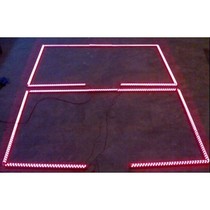 Basketball board light strip