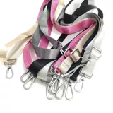 Красный нейлоновый ранец, стальной металлический ремешок для сумки из нержавеющей стали