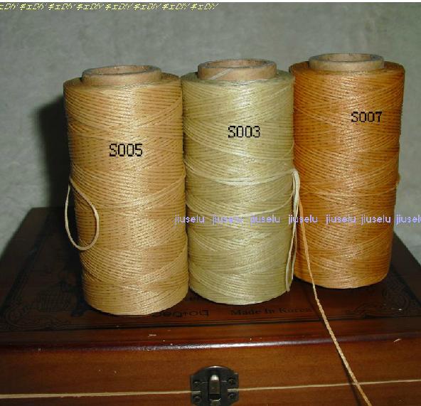 Hành lý da sáp đặc biệt đường may da đặc biệt đường sáp đi bộ đường ngựa da mở đường 1 nhân dân tệ 5 m nâu - Phụ kiện hành lý lót vali