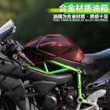 Kawasaki, мотоцикл, реалистичная игрушечная машина, металлическая модель автомобиля со светомузыкой для мальчиков, HR2V
