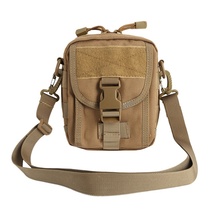 1000D OUTDOOR CLIMBING SINGLE SHOULDER SLOPED SATCHEL MOLLE TACTICAL PURSE Travel EDC Wallet cell phone bag Inclusions Bag