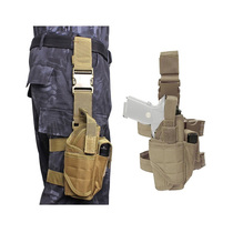 Outdoor tornado thigh cover toy gun holster military fan leggings CS field fast pull general tactical gun holster