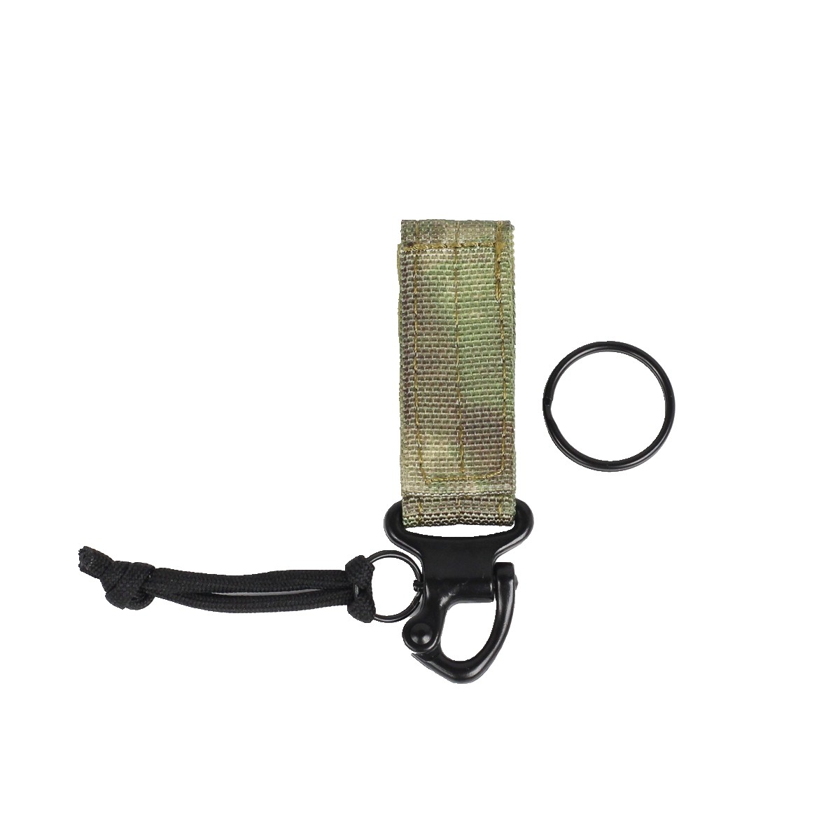 1000D nylon outdoor climbing riding high strength opening circle quick opening key buckle MOLLE system hanging buckle hook