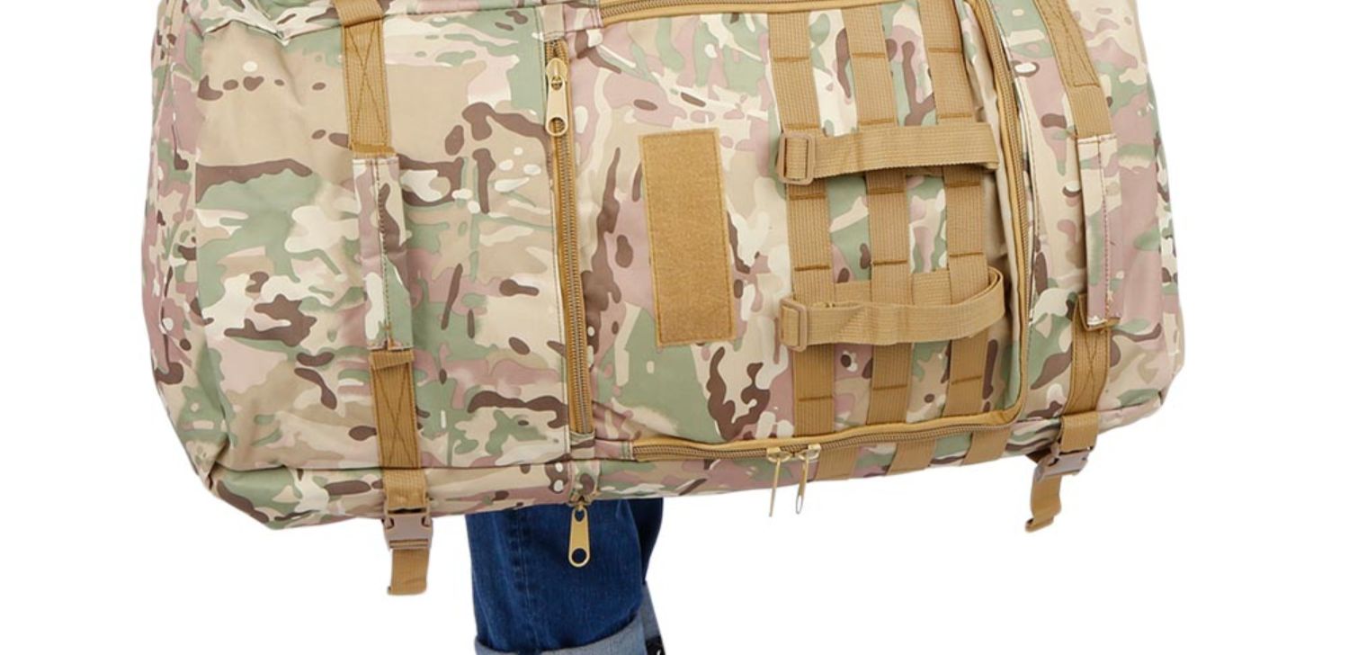 Du lịch ngoài trời dung tích lớn 60L chiến thuật ba lô máy tính xách tay túi duffel túi leo núi đa chức năng túi - Ba lô balo hàng hiệu