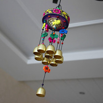 Yunnan characteristic handmade wind chimes creative shop Home Inn bar decoration anti-theft Bell pendant small gift
