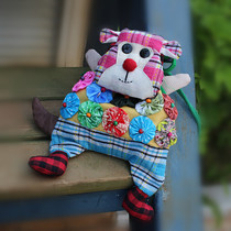 Yunnan ethnic handmade cloth bag batch zero crossbody cartoon bucket bag childrens storage coin wallet leisure mobile phone bag