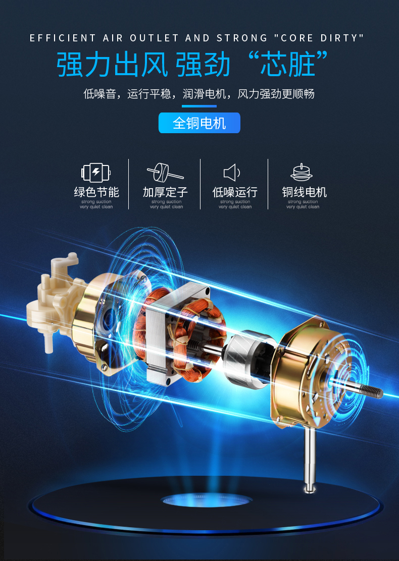 Yuehui quạt điện công nghiệp công suất cao 650 tường đồng nguyên chất động cơ xưởng xưởng Internet cafe dọc quạt mạnh - Quạt điện quạt nước hatari