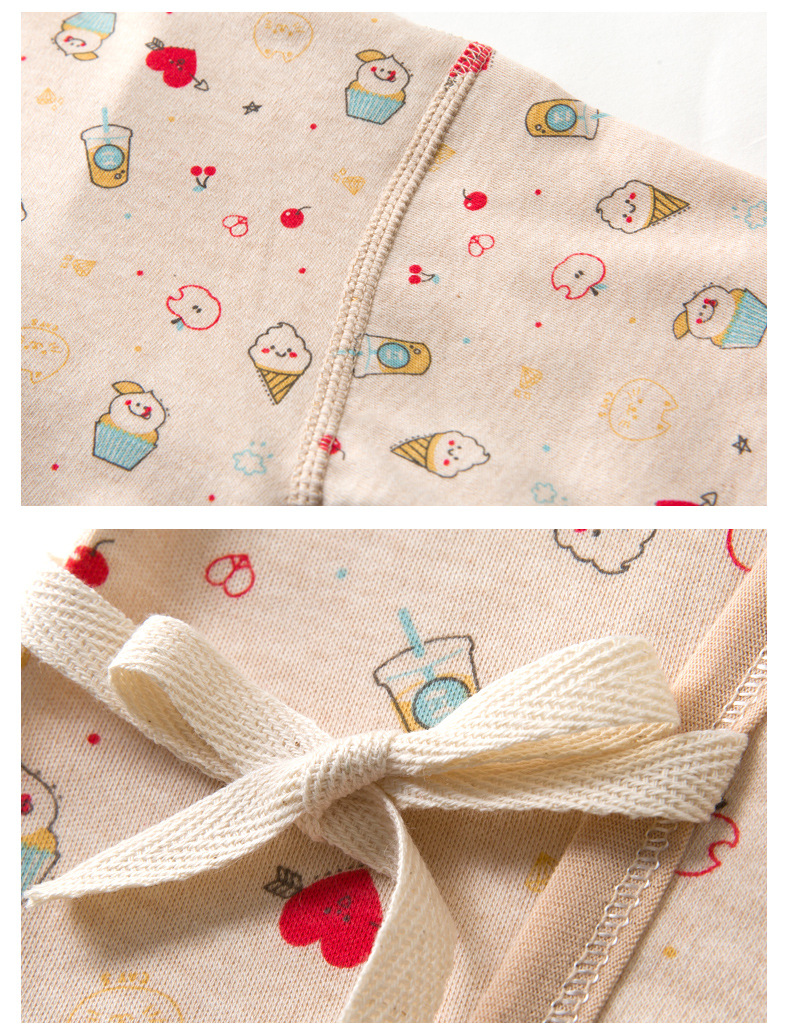 Bộ quà tặng sơ sinh 0-6 tháng màu cotton không xương quần áo trẻ em Đồ lót trẻ sơ sinh quà sơ sinh cho bé gái