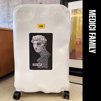 Medici oversized luggage suitcase stickers waterproof removable stickers personalized creative waterproof trendy brand cool stickers