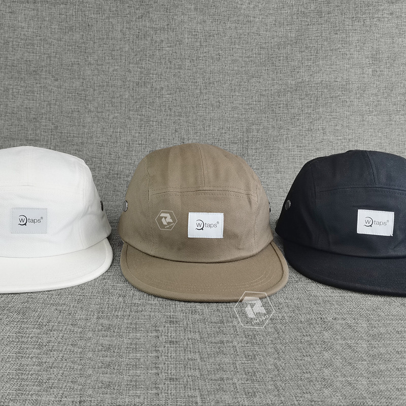 飄渺現貨WTAPS T-5 02 CAP COTTON. TWILL 純色軍事五片帽子21AW-淘寶