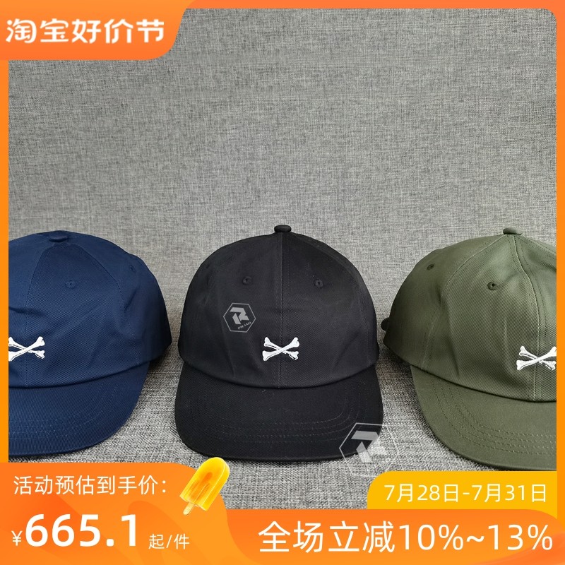 飄渺現貨WTAPS T-6L 03 CAP X1.0骨頭刺繡彎沿帽棒球帽純色男22AW - Taobao