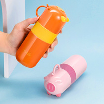 Childrens wash cup travel portable cute brushing Cup toothbrush storage box bottling wash set mouthwash Cup