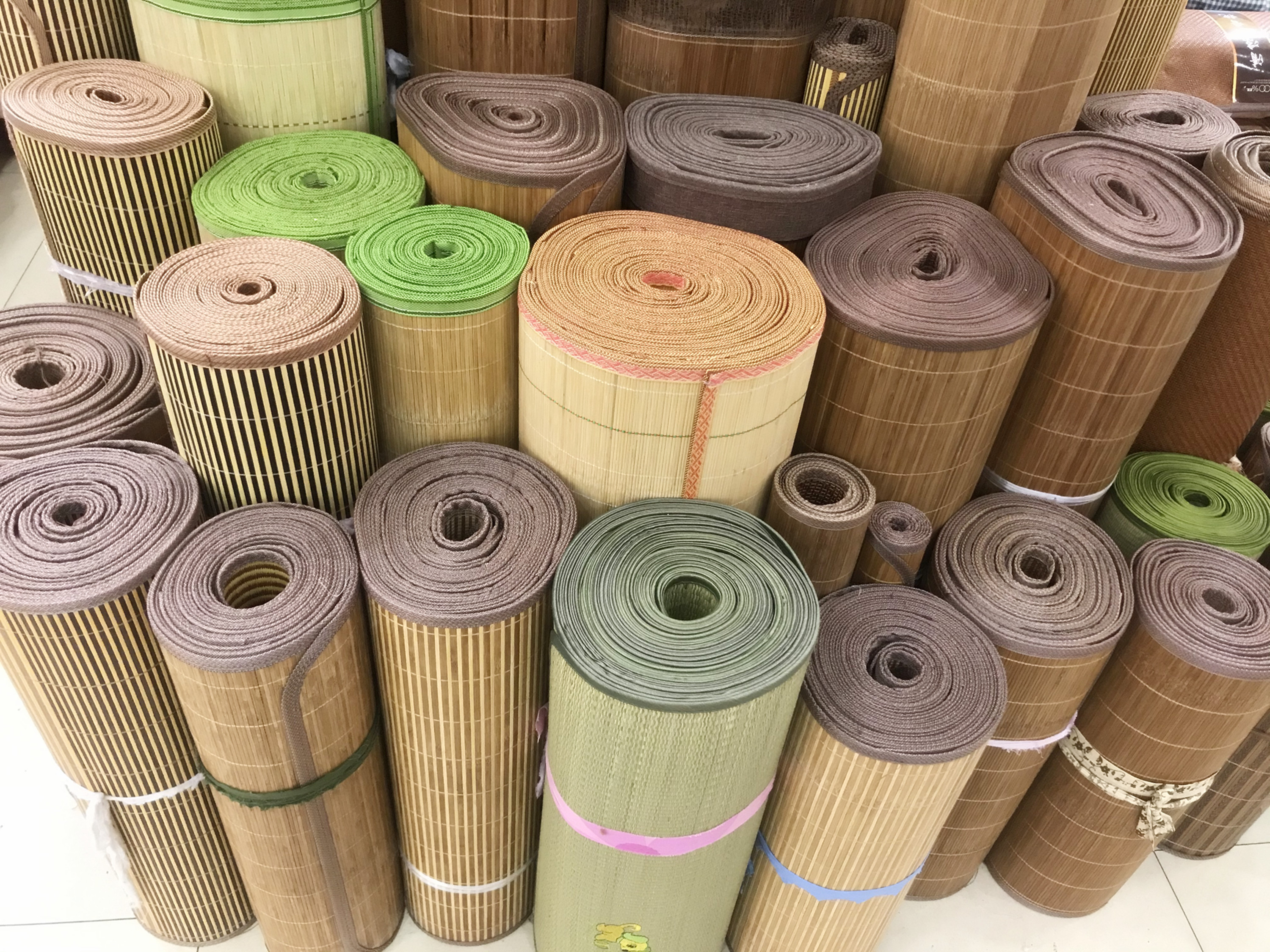 Summer Carbonated Bamboo Mat Mat Staff Student Dorm Room Single Bunk Beds 1 2 Sleeping Room 80cm0 9 m Grass Rattan Mat