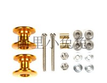 Original imported TAMIYA Tiangong four-wheel drive modified accessories Gold Limited 13mm two-section guide wheel 95581