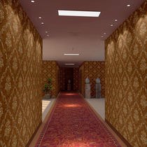 European luxury environmental protection 3d three-dimensional precision wallpaper Damascus living room bedroom TV background wall wallpaper simple