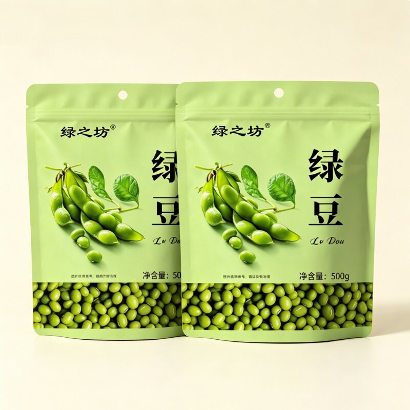 【当季新品】绿之坊正宗绿豆新货小绿豆五谷杂粮易出沙颗粒饱满