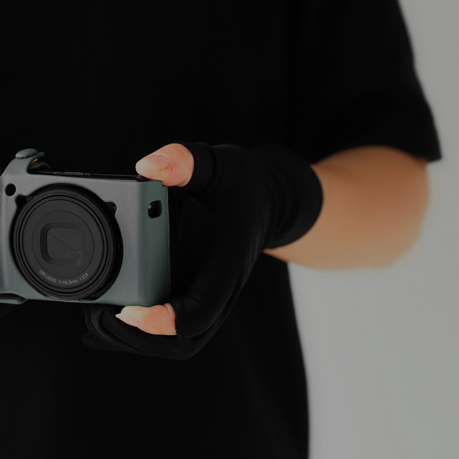 Genuine Leather Half Case for Ricoh GR4 GRⅣ Camera Protective 