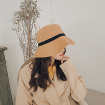 Fisherman Cap Thinner Spring Hat Foldable Sun Hat Womens Fashion Summer Sun Protection Big Along Cap Big Hat Peak Basin Cap