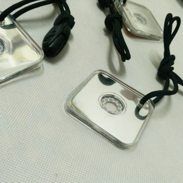 Outdoor Courtson Signal Mirror Reflective Mirror Portable Tool Travel Emergency Supplies With Pendant Rope Sos Lifesaving Whistle