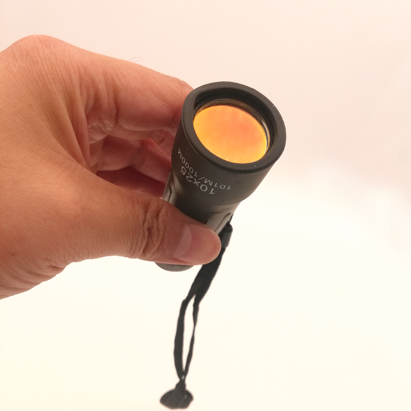 Kính viễn vọng du lịch leo núi một mắt nhỏ buổi hòa nhạc HD xem trò chơi tốc độ cao di động đơn thùng ngoài trời túi nhỏ - Kính viễn vọng / Kính / Kính ngoài trời ống nhòm giá rẻ 100k