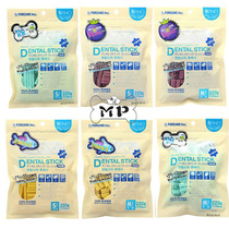 Part of the stock~Korea FORCANS Pet Dog Calcium Supplement Omega3 Star Teeth Cleaning Stick 220g
