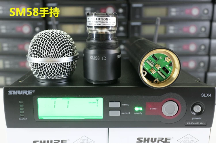 Беспроводной микрофон SHURE SLX2 Beta58 профессиональный динамический микрофон оборудование